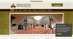 Desktop Screenshot of newcastlecentralmosque.org.uk