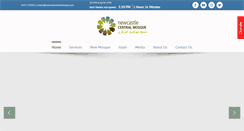 Desktop Screenshot of newcastlecentralmosque.com